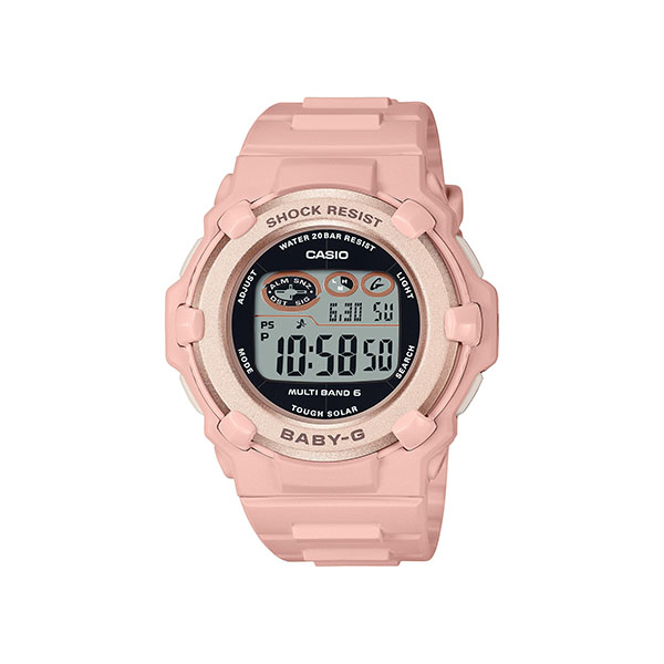 CASIO baby-g カシオ 電波ソーラー 腕時計 gショック レディース ベビーg BGR-3000 19,0