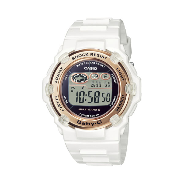 CASIO baby-g  カシオ 電波ソーラー 腕時計 gショック レディース ベビーg BGR-3000 19,0｜blessyou｜05