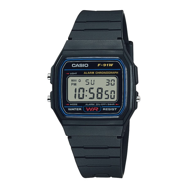 CASIO（カシオ） デジタル腕時計 チプカシ F-91W 7色から選べる国内