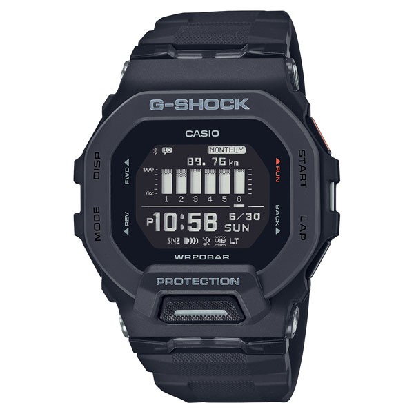 美品　CASIO Gショック スマートウォッチ ジースクワッドBluetooth G-スクワッド DW-H5600】GショックのDNAを受け継ぐスマート