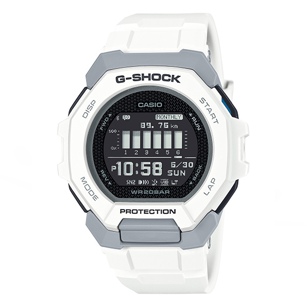G-SHOCK Bluetooth Step Tracker ホワイト G-Shock GBA-900-7AER Bluetooth App Fitness Step Tracker Watch