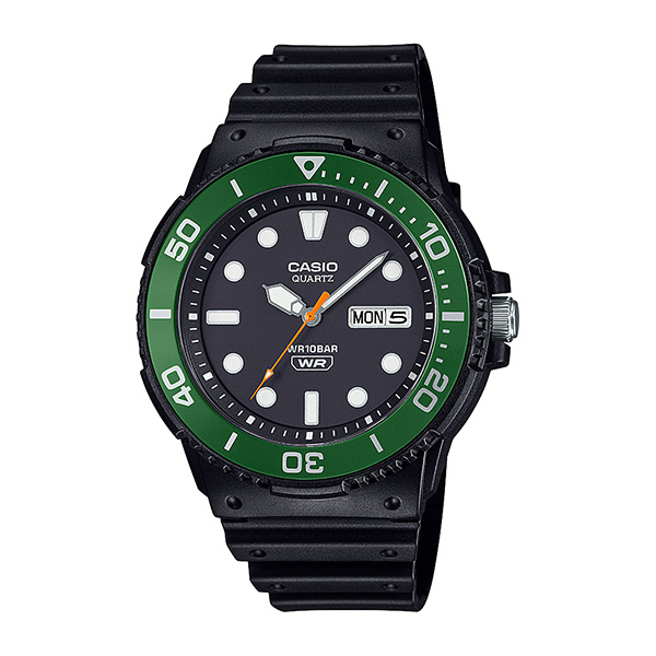 CASIO（カシオ） 国内正規品 マリンデザイン 腕時計 回転ベゼル付