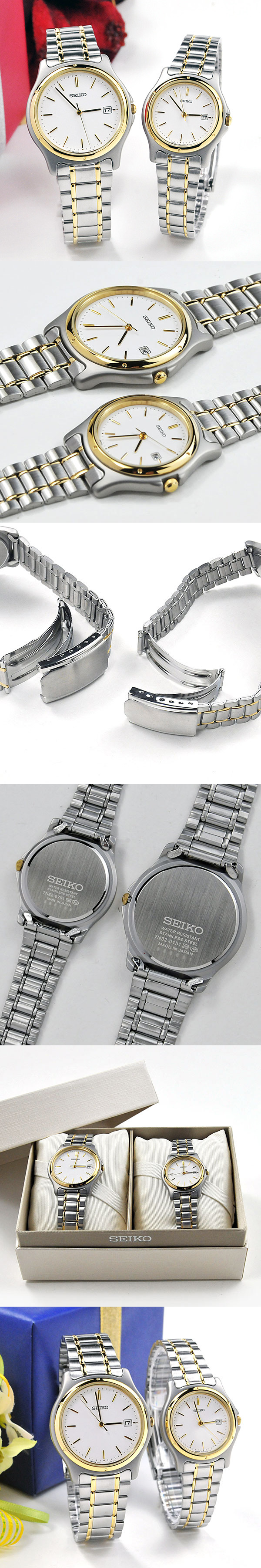 SEIKO SELECTION ペアウォッチ セイコー スピリット2 日本製 腕時計