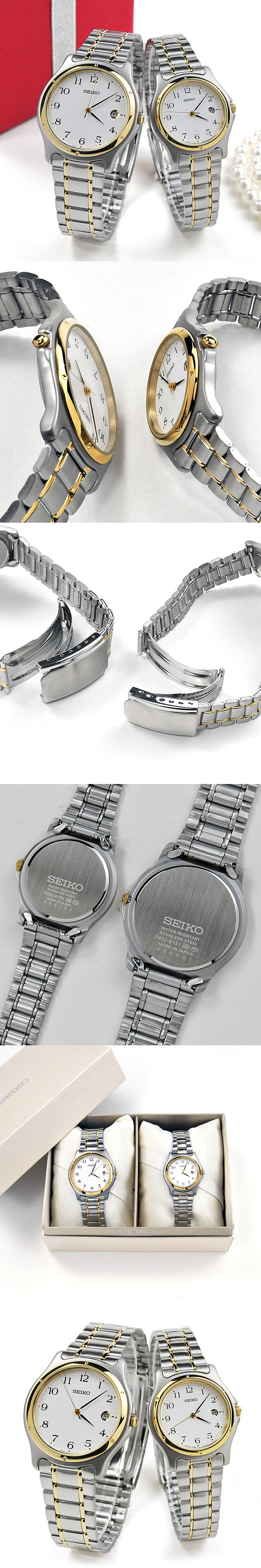 SEIKO SELECTION ペアウォッチ セイコー スピリット2 日本製 腕時計
