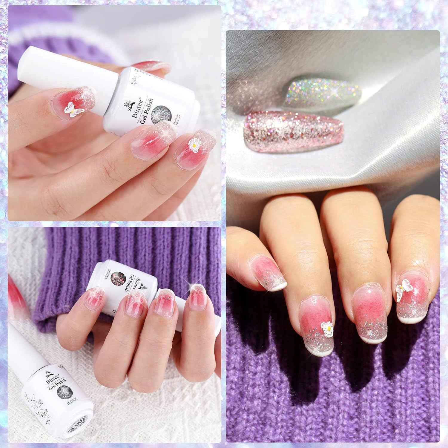Biutee 超微粒 マグネットネイル 2色 8ml キャッツアイジェル ジェル