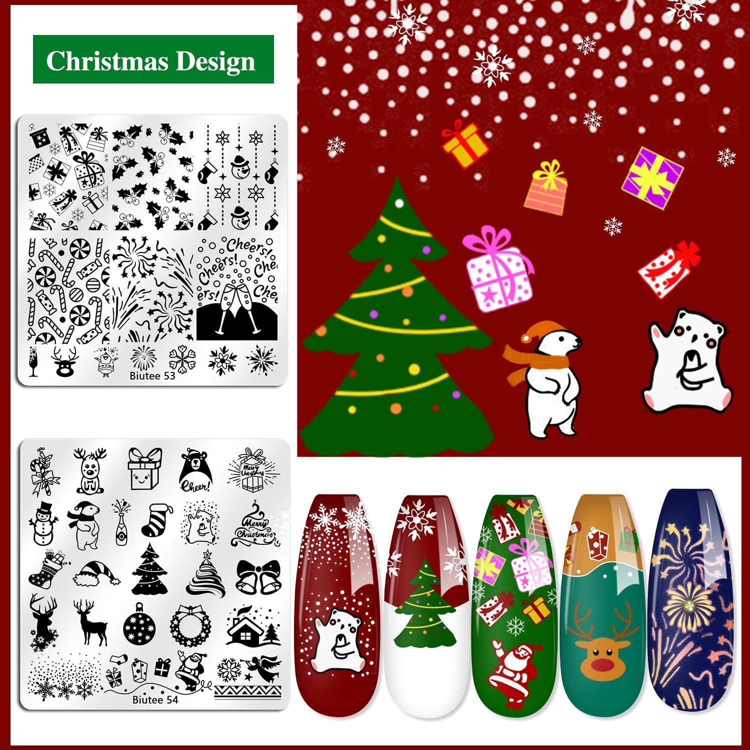 19-21日限定10倍P付] ネイルスタンププレート15セット ネイルプリント