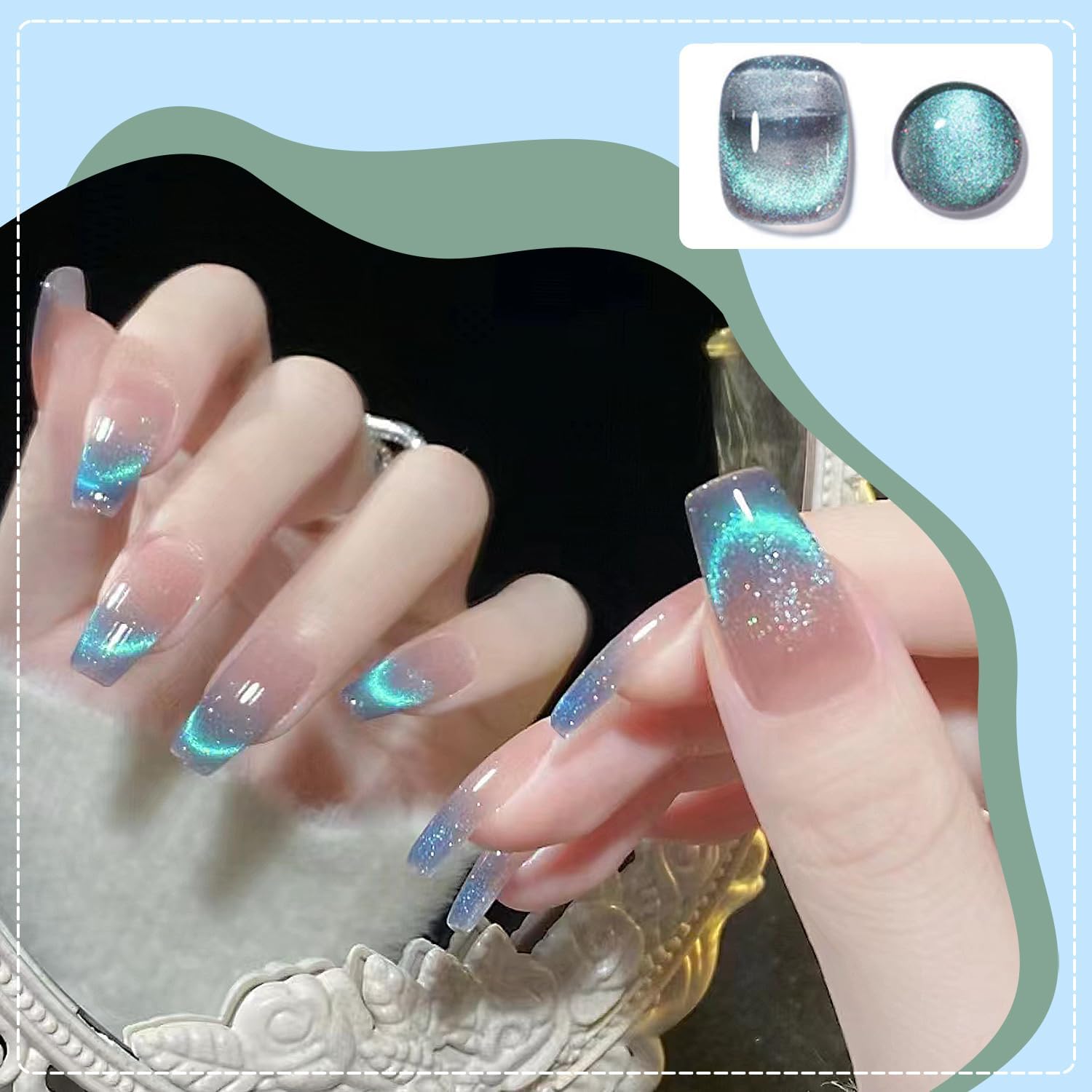 マオネイル　限定カラー廃盤カラー4個セット サマーコフレ2023 マオネイル初のミラーパウダー ｜mao nail
