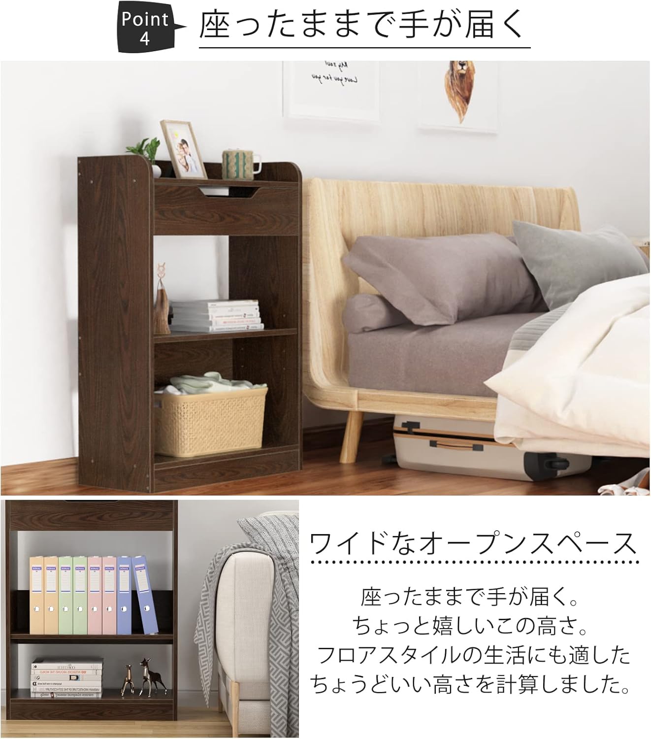 新品 プリンター台 ノートパソコン台 電話台 FAX台 PC台 キャビネット ファックス台 電話台・FAX台 プリンター台 幅60 引き出し付き ルーター