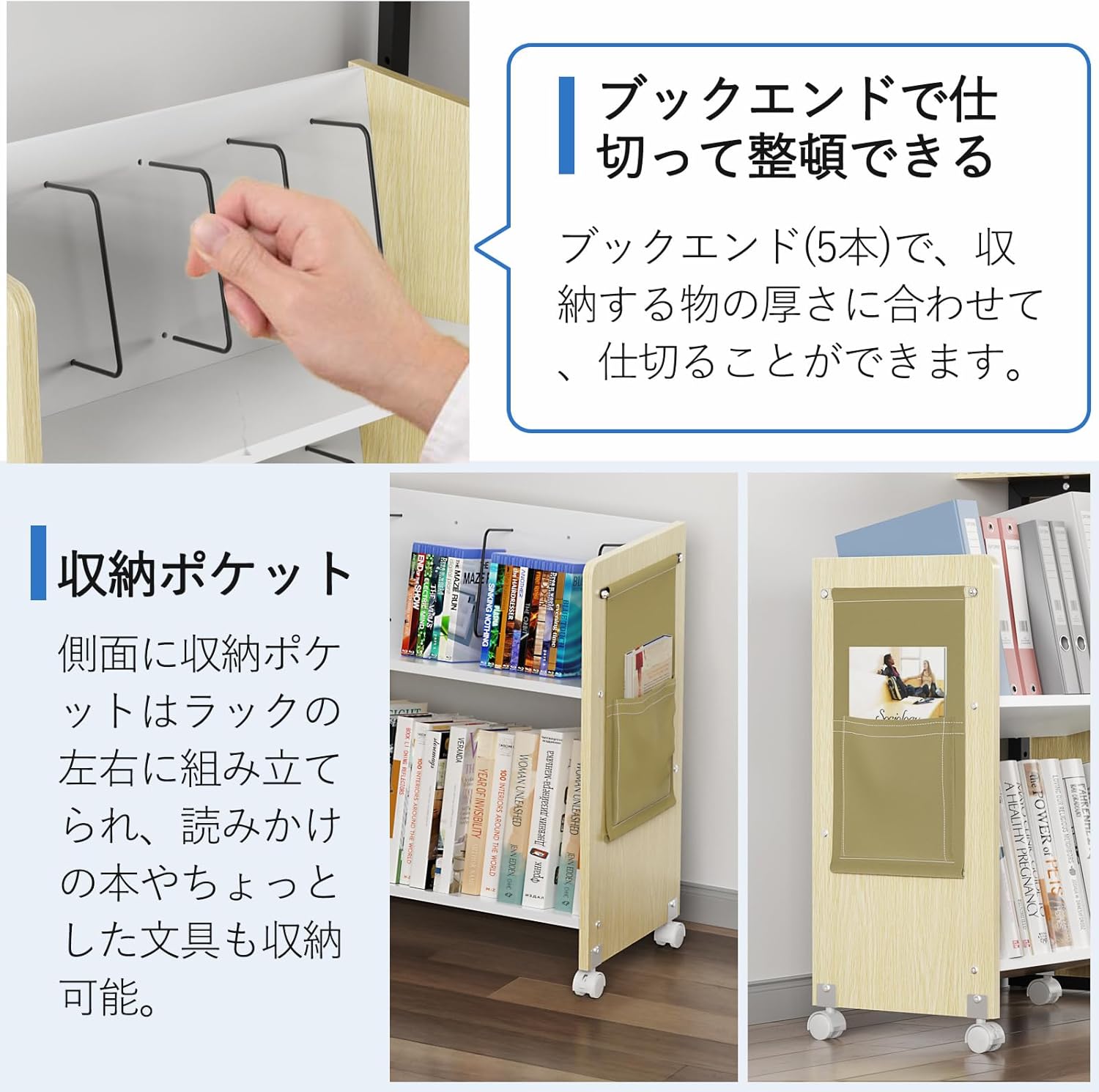 DEWEL ディスプレイラック オープンラック シェルフ 本棚 3段