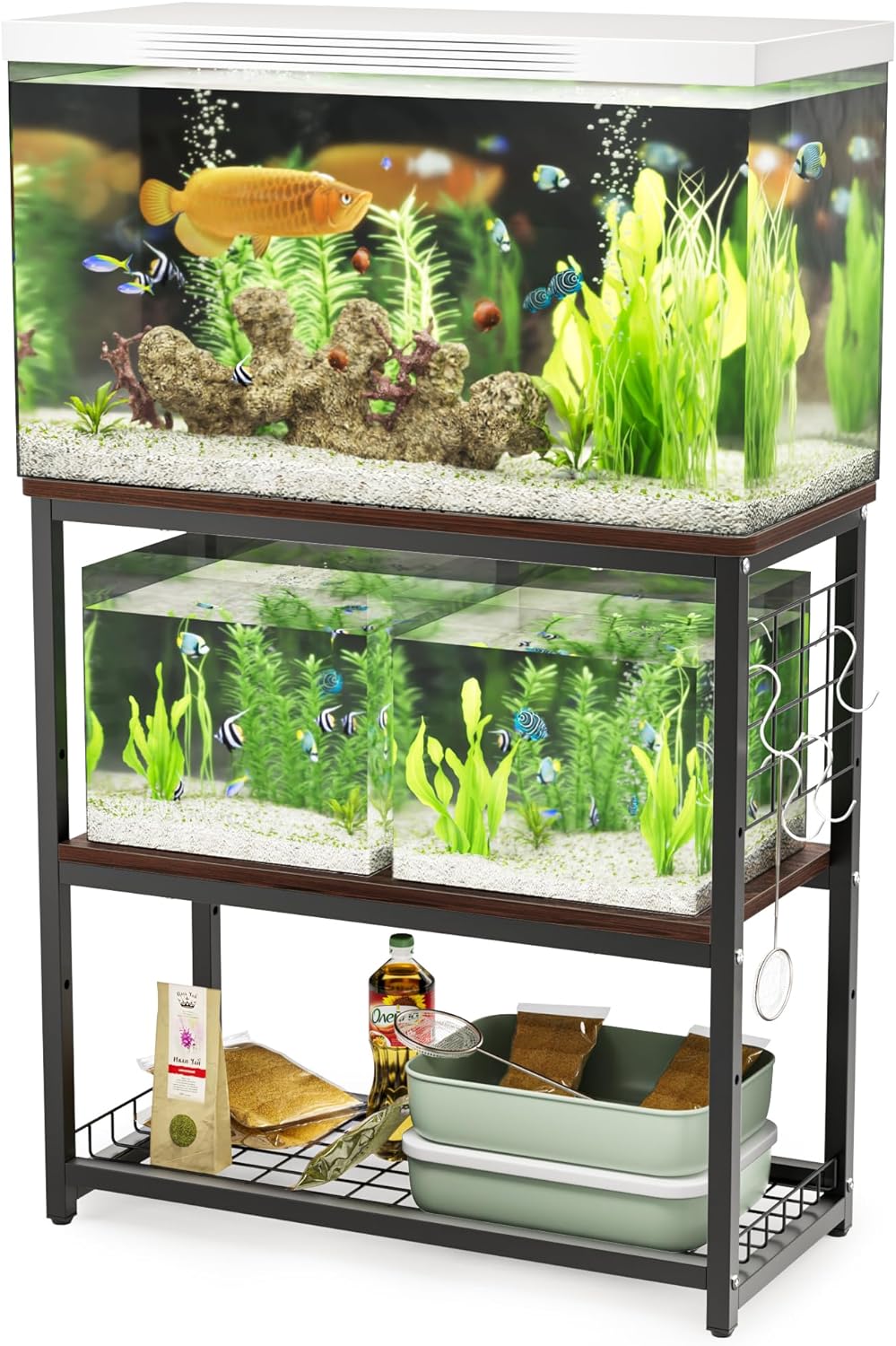 木製　ハンドメイド　オーダー　ロの字型　シェルフ　ラック　棚　水槽台 木製ハンドメイドオーダーロの字棚シェルフ水槽台テレビ台