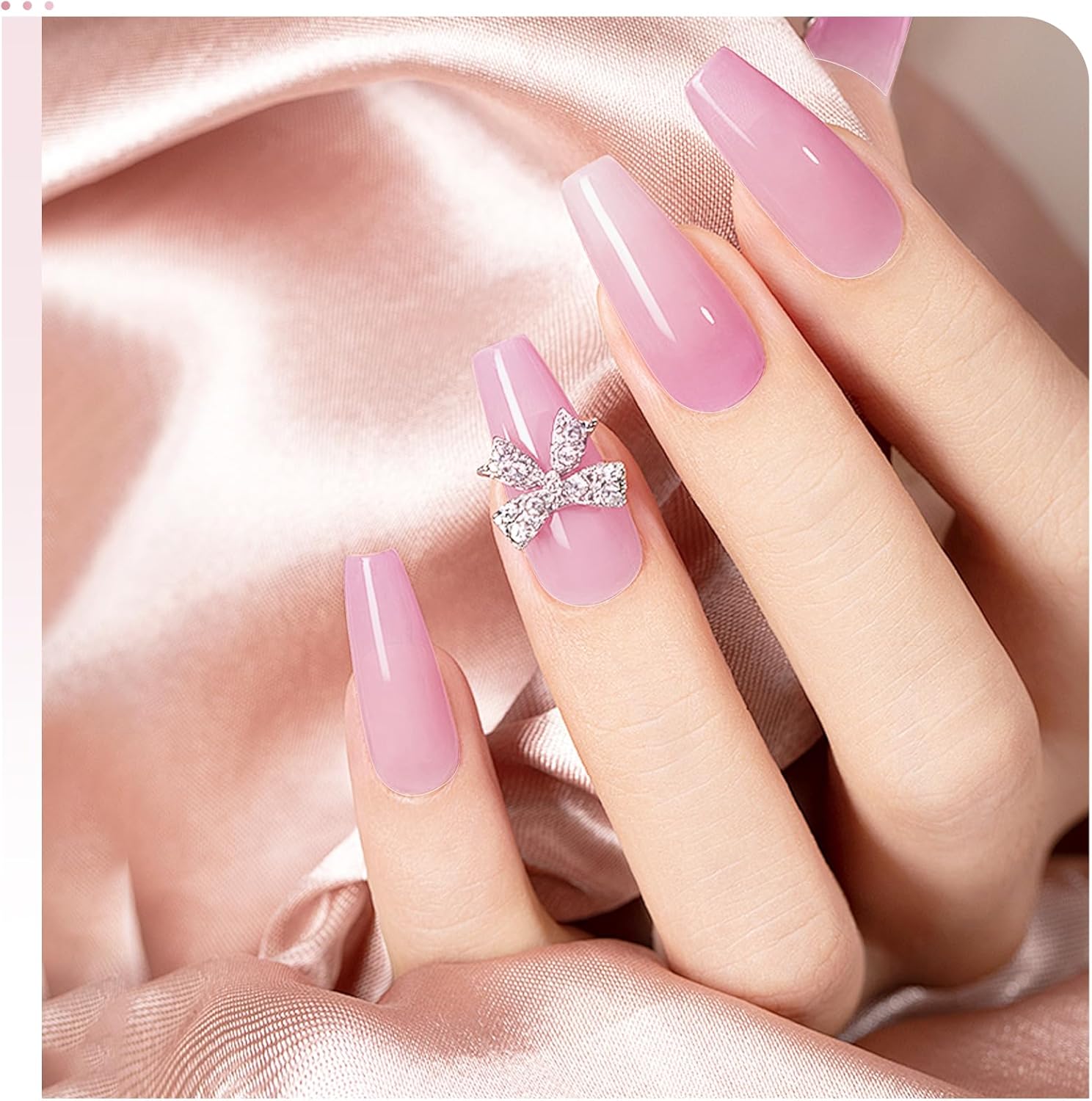 ジェルネイル シアーカラージェル 2色セット ゼリー ナチュラルピンク