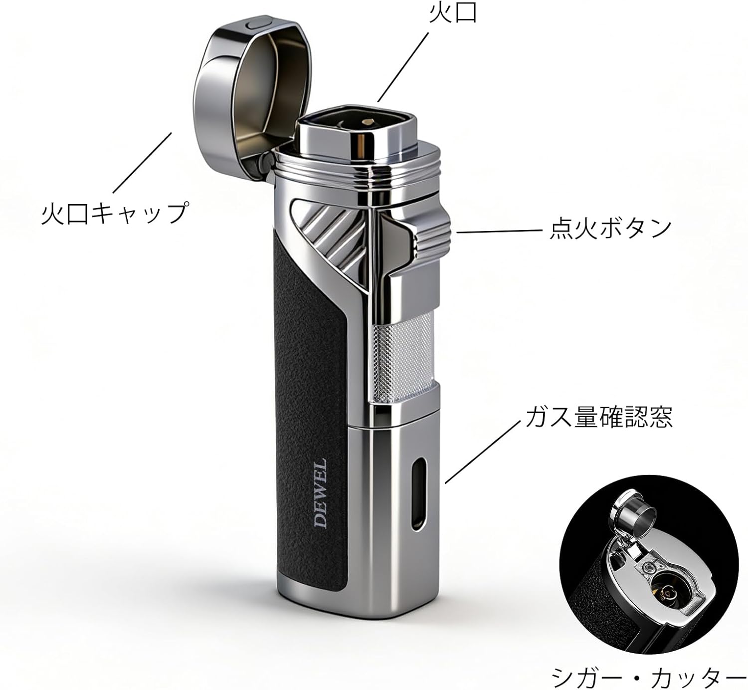 ターボライター 5本セット/色指定不可】ESTE ウィンディ ターボ ジェット ライター 5本