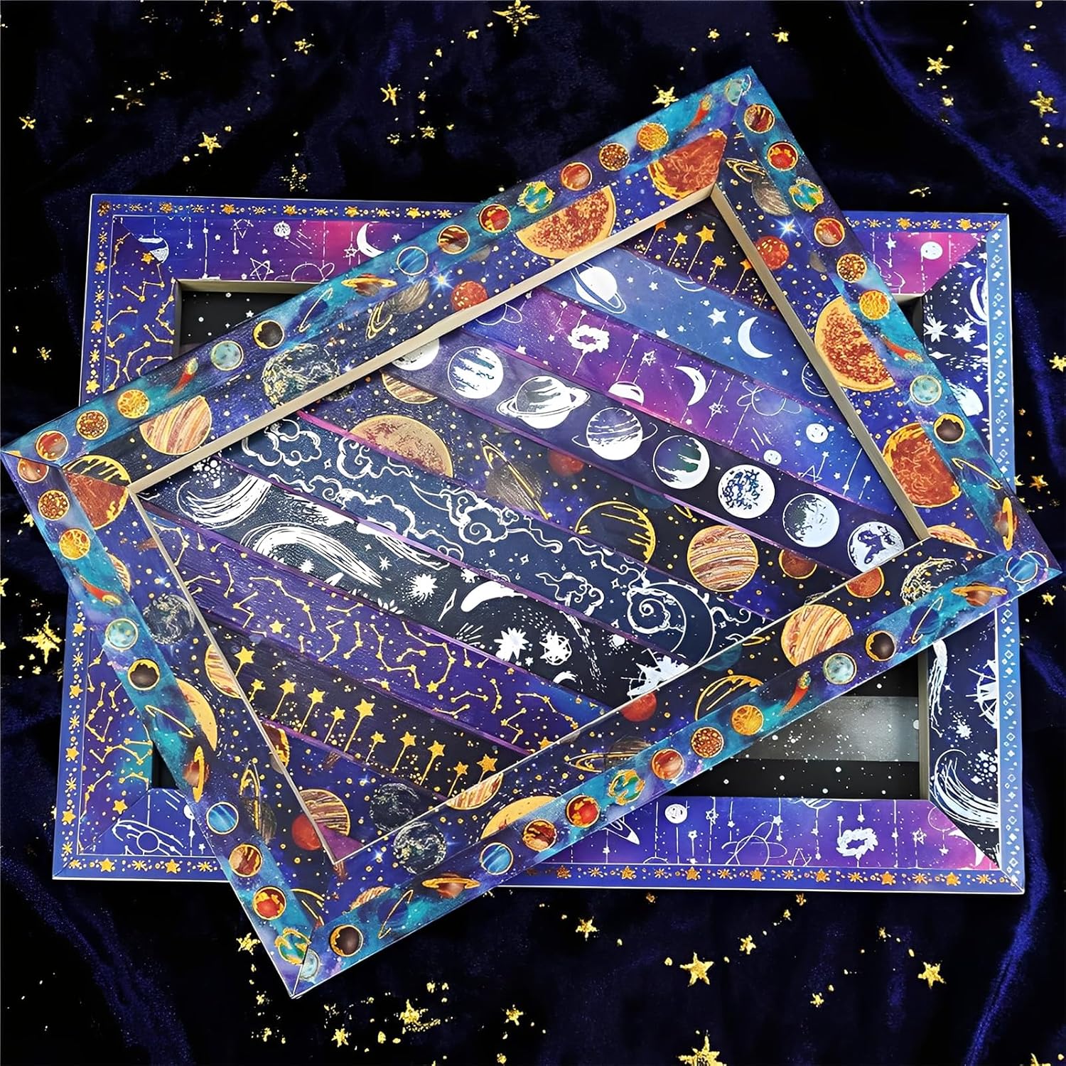 DEWEL マスキングテープ 19巻 クラフトテープ 星空 宇宙 DIYクラフト