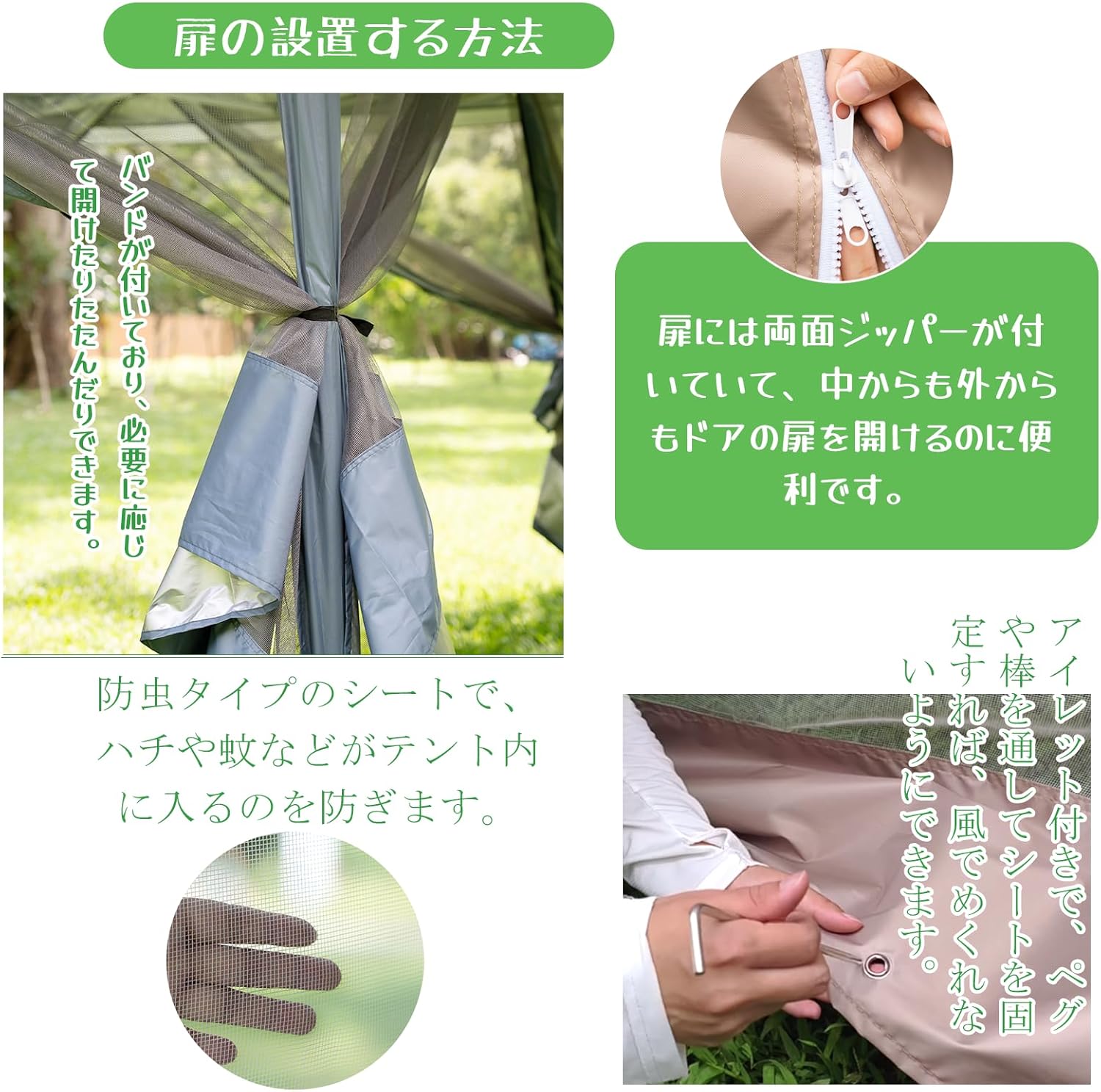 CYFIE タープテント 3m×3m(強化型!) 【2025年センターワンタッチ