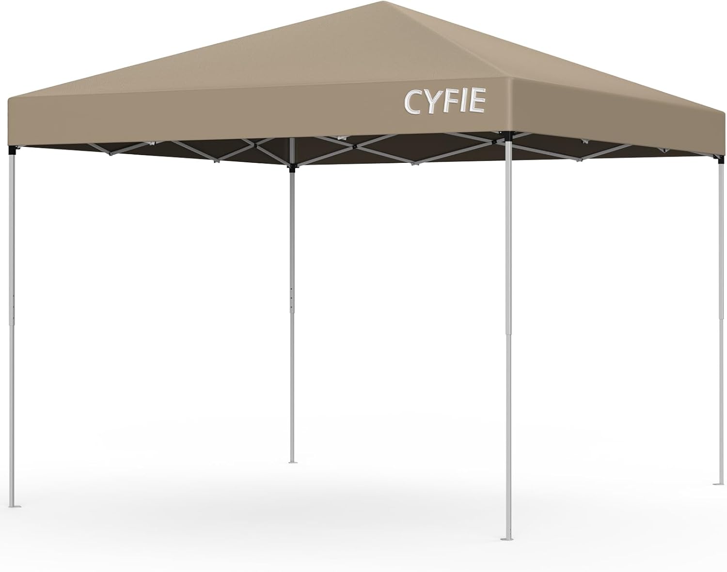 CYFIE タープテント 3mx3m ワンタッチテント 屋根テント 高さ3段階調節