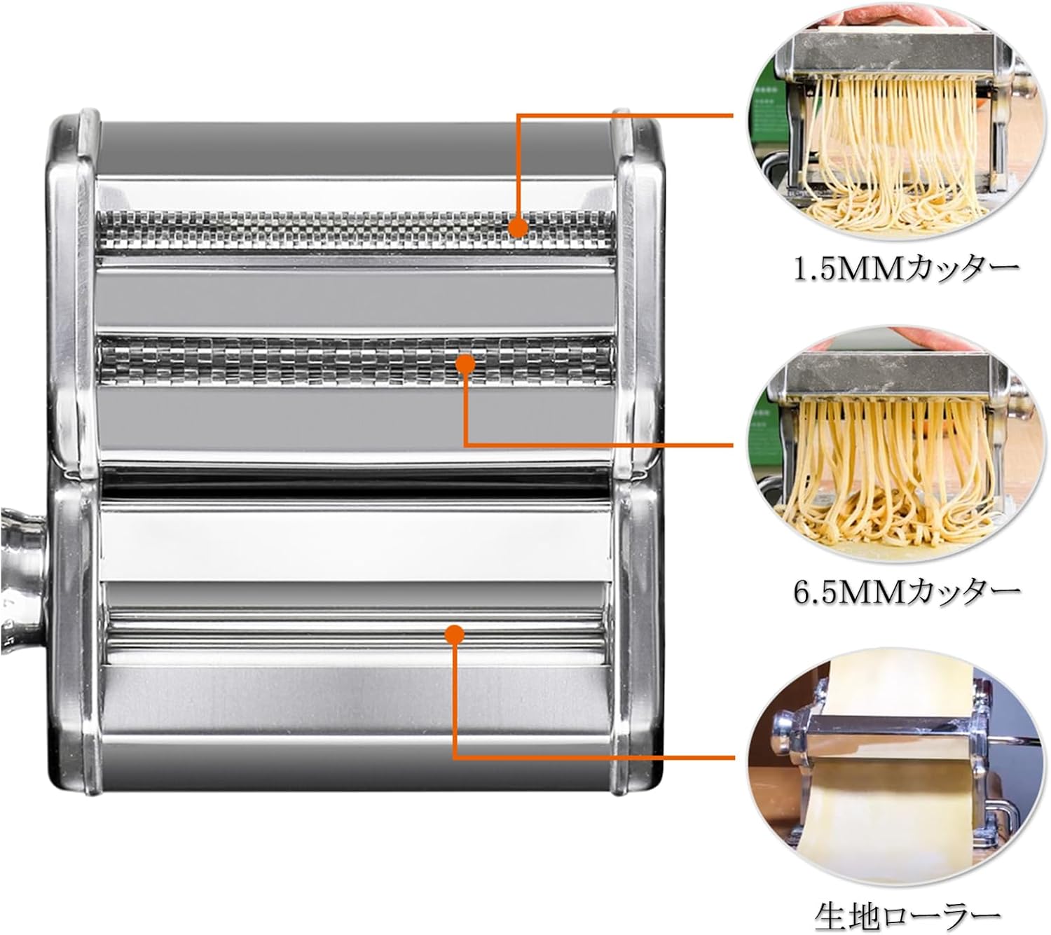 製麺機 自家製麺 うどん・そば製麺機 ラーメン製麺機 パスタマシン ヌードルメーカー 家庭用 RLC-NM300 パスタマシン 製麺機 家庭用 そば打ち機 うどん ヌードルメーカー 手動