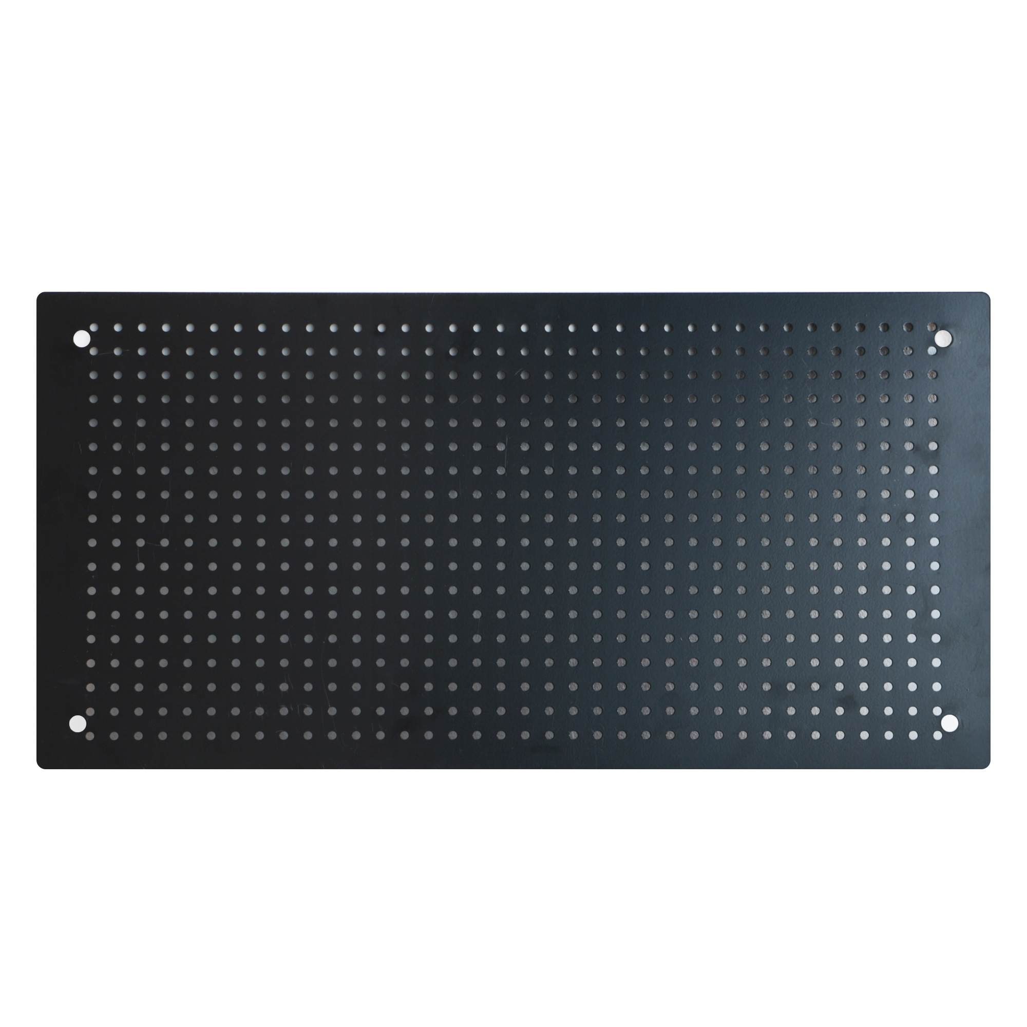 有孔ボード 2枚セット マグネットボード 壁掛け 卓上 パンチングボード ペグボード 60×30cm 磁石 壁 ボード スチール製 卓上ボード 白 黒 Solid (ソリッド) | ブランド登録なし | 02