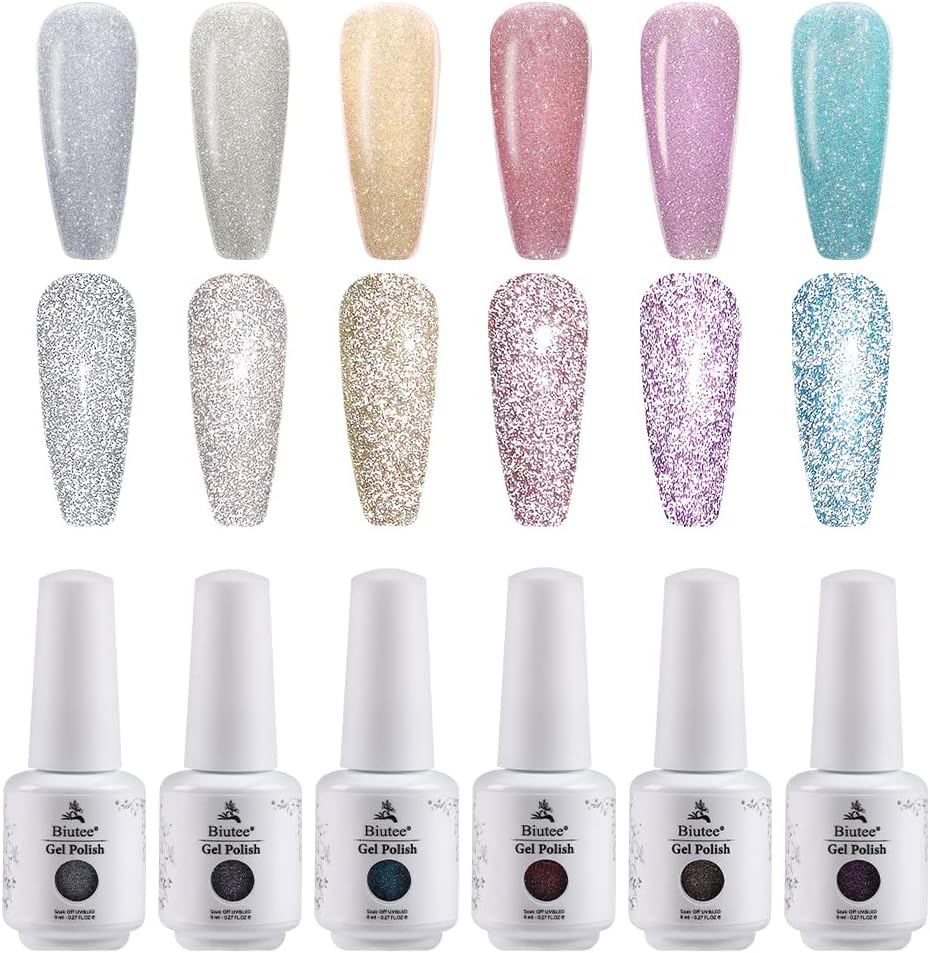 フラッシュネイルジェルカラーセット カラージェルセット 8ml 6色