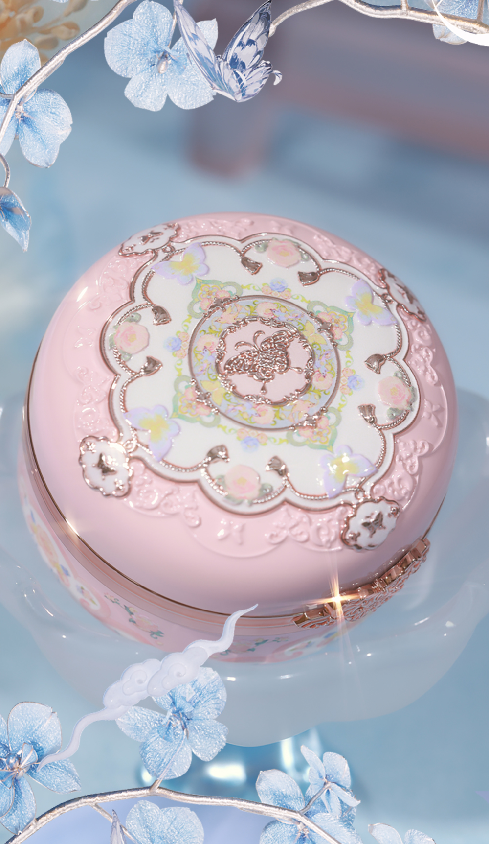 FlowerKnows(フラワーノーズ)胡蝶雲肩 ブラッシュデュオ＜チーク