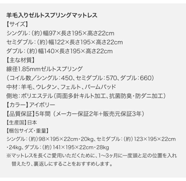 【クーポン】 ファミリーベッド 連結ベッド 大型ベッド ファミリー ベッド 連結 家族ベッド ローベッド フロアベッド 家族 ゼルトスプリング マットレス付き ワイドK200 【QG1662419741】(60761円)