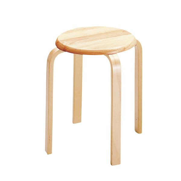スツールチェア スツール 椅子 腰掛け 天然木 木製 スタッキング 