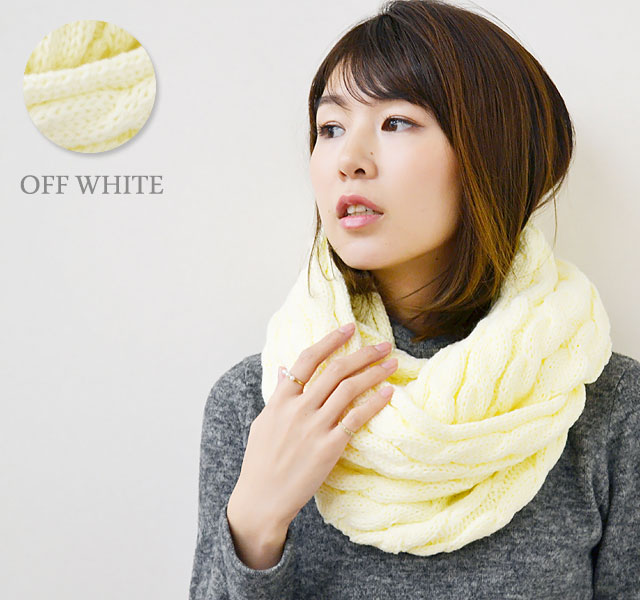 送料無料 】スヌード ネックウォーマー ダブル マフラー レディース