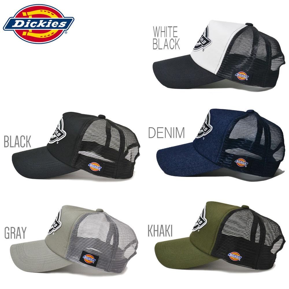 Dickies ブラック キャップ SKATEBOARD刺繍 Dickies Dickies【正規品】帽子 ロゴ刺繍 キャップ Standard