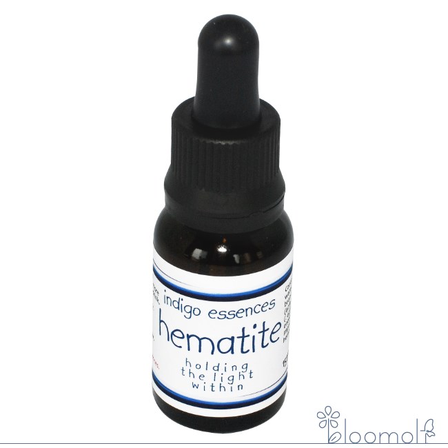 【予約品】ヘマタイト『内なる光を抱く』インディゴエッセンス　フラワーエッセンス 予約品】ヘマタイト『内なる光を抱く』インディゴエッセンス