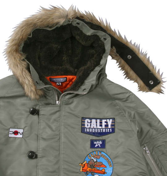 GALFY（ガルフィー） アウター メンズ 大きいサイズ ブルゾン フライト