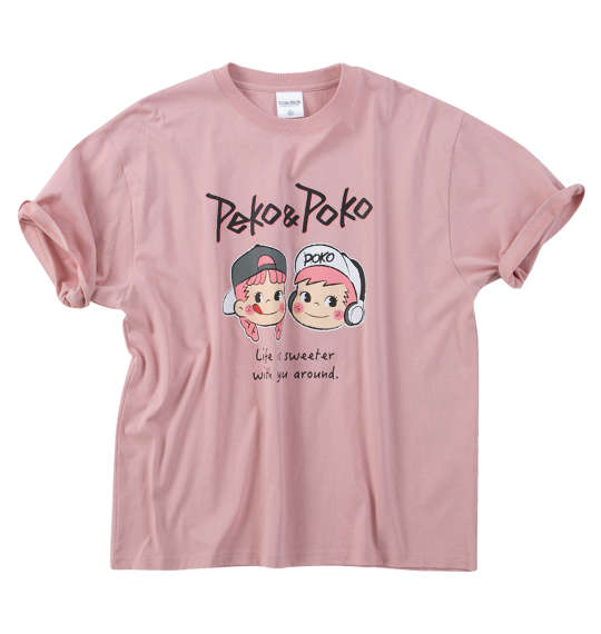 メンズ 半袖tシャツ 綿 100% PeKo&PoKo 天竺 ペコちゃん ポコちゃん