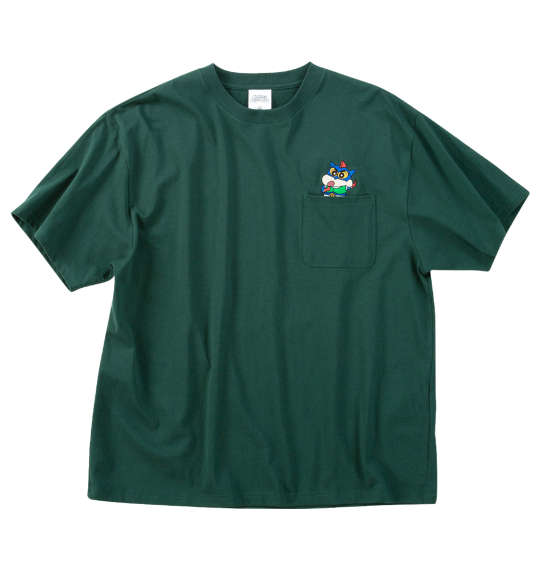 半袖tシャツ 綿100% 天竺 ポケット付クレヨンしんちゃん アニメ