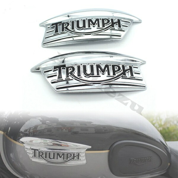 TRIUMPH トライアンフ タンク エンブレム デカール 3D ビンテージ : 10002142 : BLOWOUT STORE - 通販 -  Yahoo!ショッピング