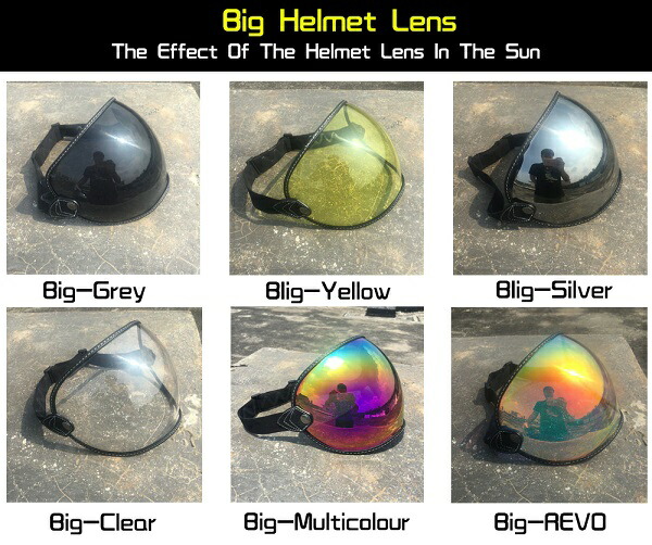 バイク ビッグゴーグル ヘルメット ビンテージ ジェットヘルメット 