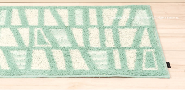 キッチンマット 270cm 洗える おしゃれ 台所マット 滑り止め 北欧 日本製 約50&times;270cm HAUSKA ネリオ センコー