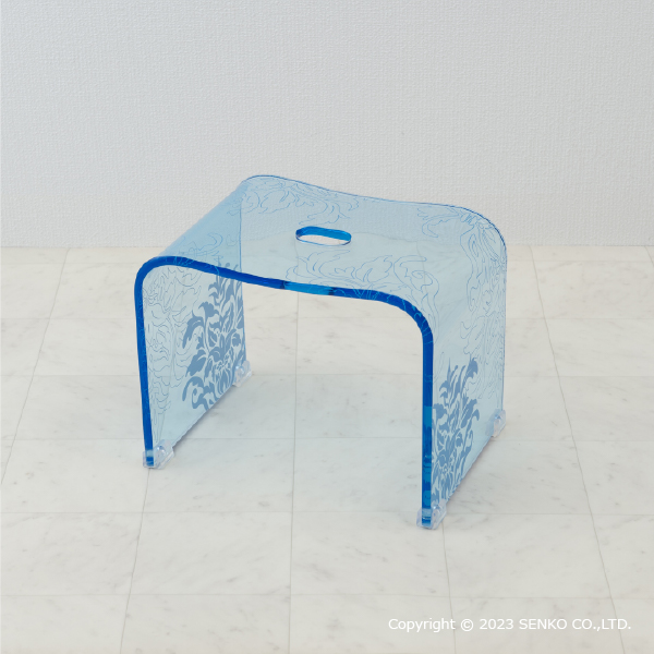 センコー バスチェア アクリル 風呂椅子 おしゃれ お風呂椅子 高さ