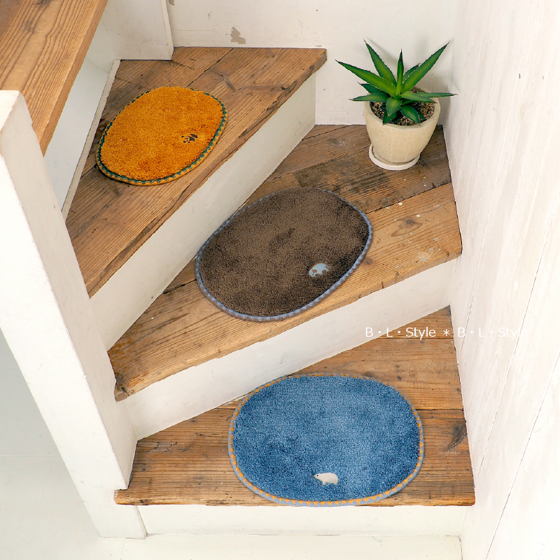 S.D.S ミニマット 約30×40cm チェアパッド 玄関マット ランチョン