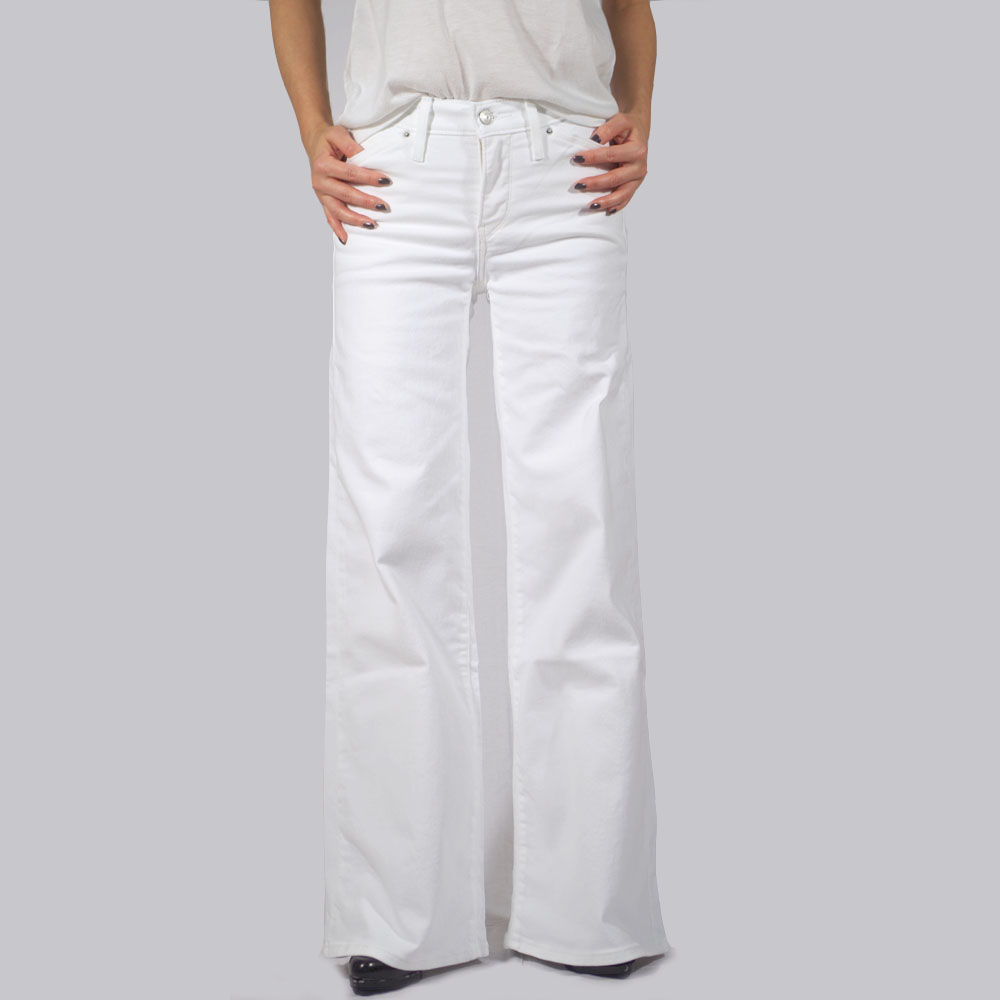 Levi's（リーバイス） ワイドパンツ ワイドデニム ホワイトデニム
