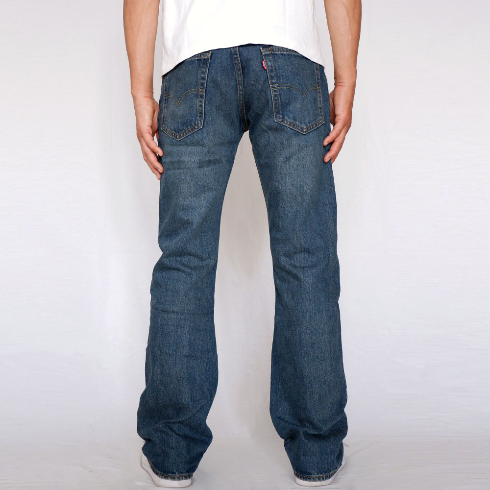 b 新品タグ付き
 Kappa カッパ
イタリアチームモデル ミドラー Levi's（リーバイス） 517 ブーツカット ジーンズ デニム ダーク