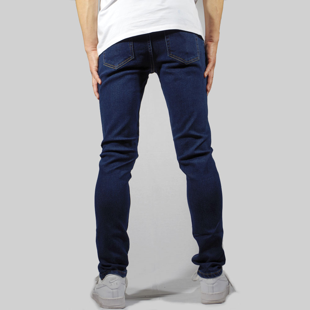d.i.a　スキニーデニム ダークブルー ディストレス加工 DR.DENIM セール DR DENIM ドクターデニム CHASE Skinny Tapered