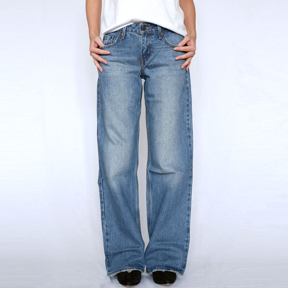 Levi's（リーバイス） レディース ワイドパンツ ワイドデニム