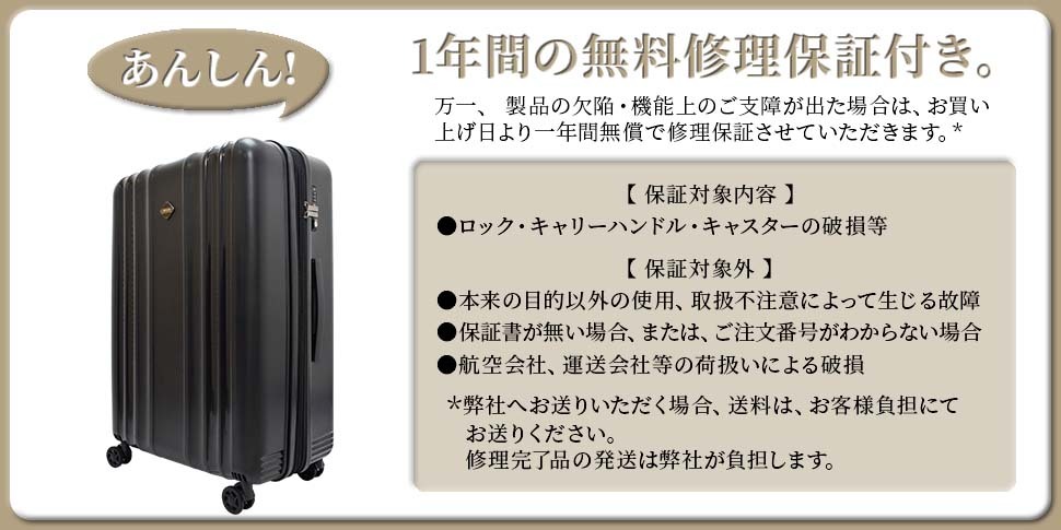 送料無料】スーツケース WZ-S キャリーケース 安心1年保証 ファスナータイプ Sサイズ [約32L/約2.9kg]【1日〜3日旅行用  TSAロック付 容量拡張機能付 blue-century