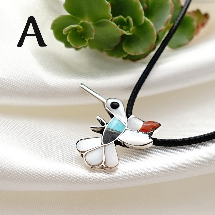 インディアンジュエリー ズニ族 2種類から選べる！ハミングバード