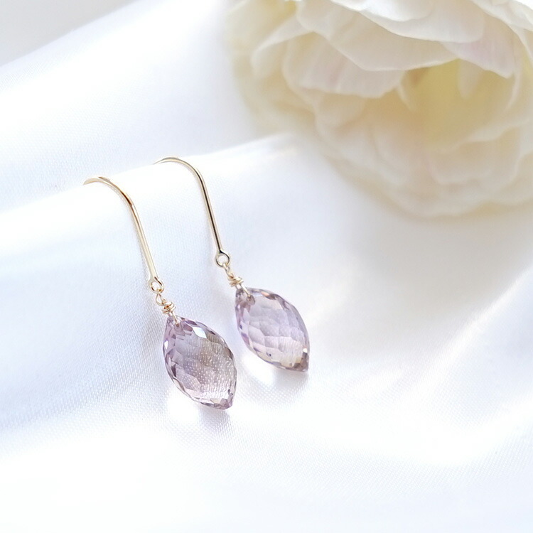 アメトリン　ピアス　18k cui-cui / キュイキュイ / ジュエリー＆アクセサリー