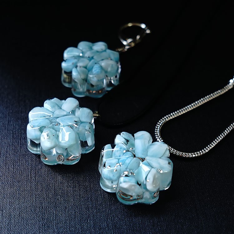 瓢箪オルゴナイトラリマー