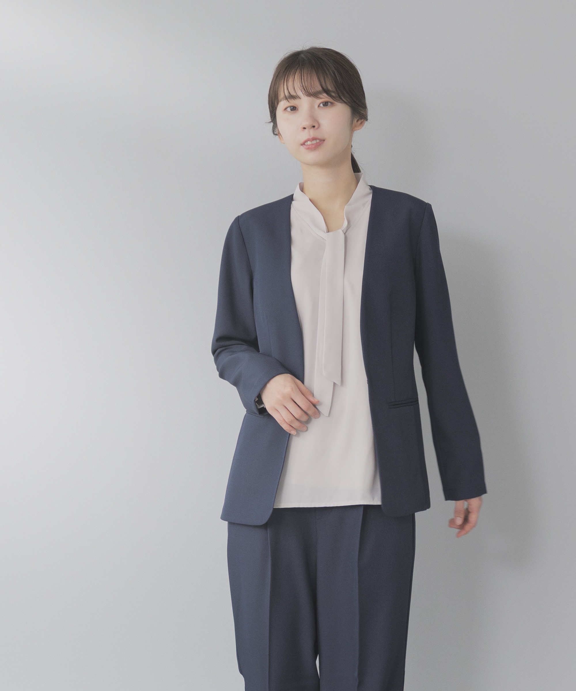ESTNATION　レディーススーツ Festinalente スーツ レディース セットアップ パンツスーツ