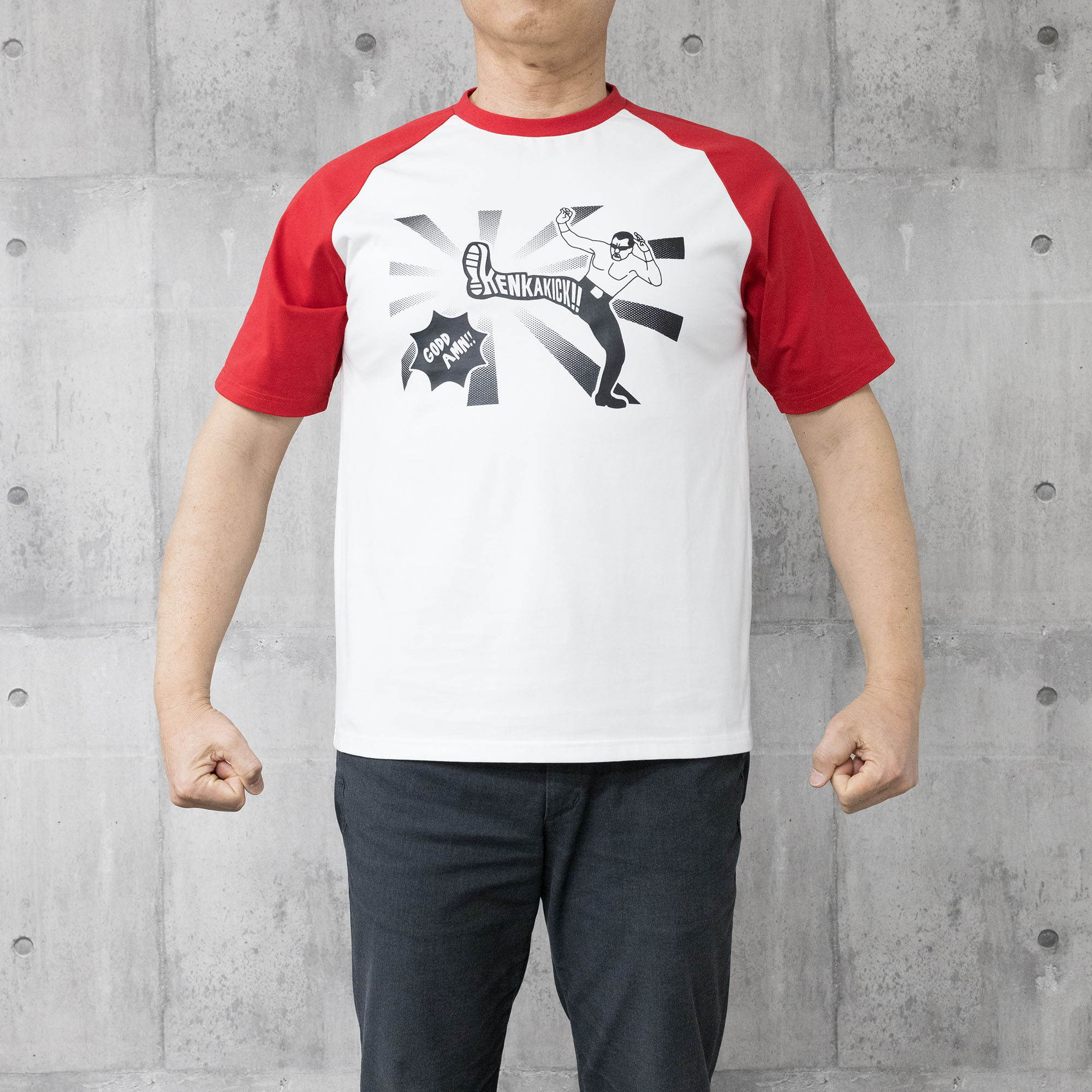 Tシャツ メンズ 蝶野正洋 半袖 おもしろTシャツ プロレスTシャツ