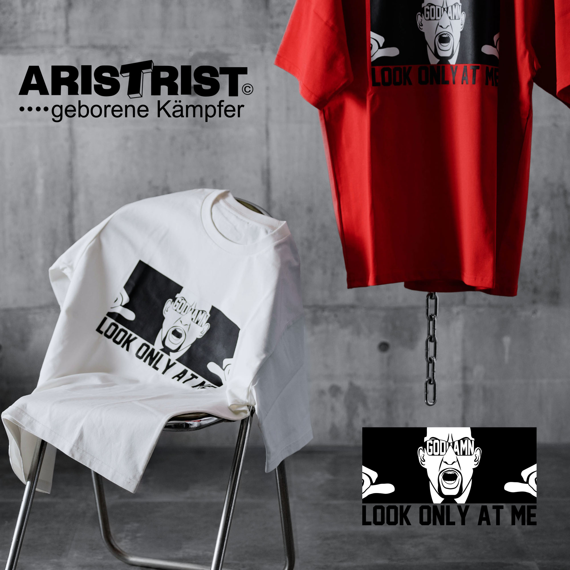 ARISTRIST グレートムタ 蝶野正洋 Tシャツ Mサイズ Tシャツ メンズ 蝶野正洋 半袖 おもしろTシャツ プロレスTシャツ
