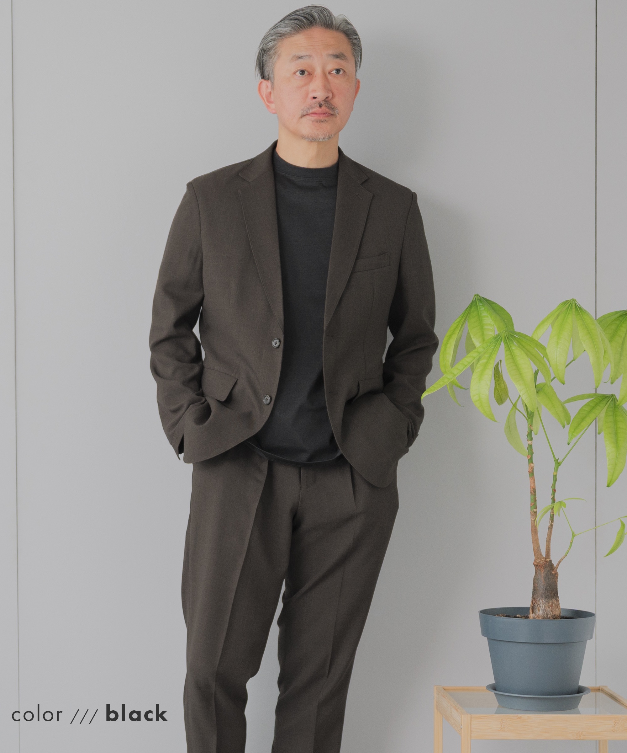 Tシャツ メンズ 半袖 ジャケT クルーネック 吸水速乾 接触冷感 メッシュ ジャケット専用 セットアップ 白 紺 グレー AWC 30代 40代 | AWC | 10