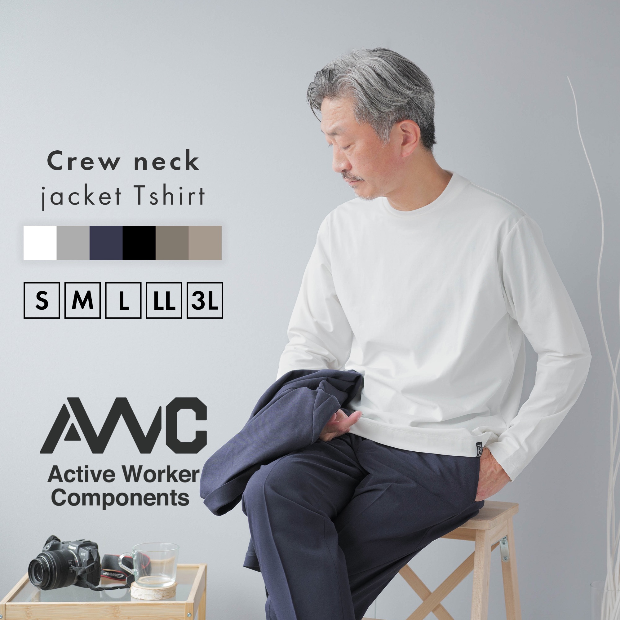 関送込! WTAPS PEAK OUT コットン 長袖 クルーネック Tシャツ gzjt64-1.jpg