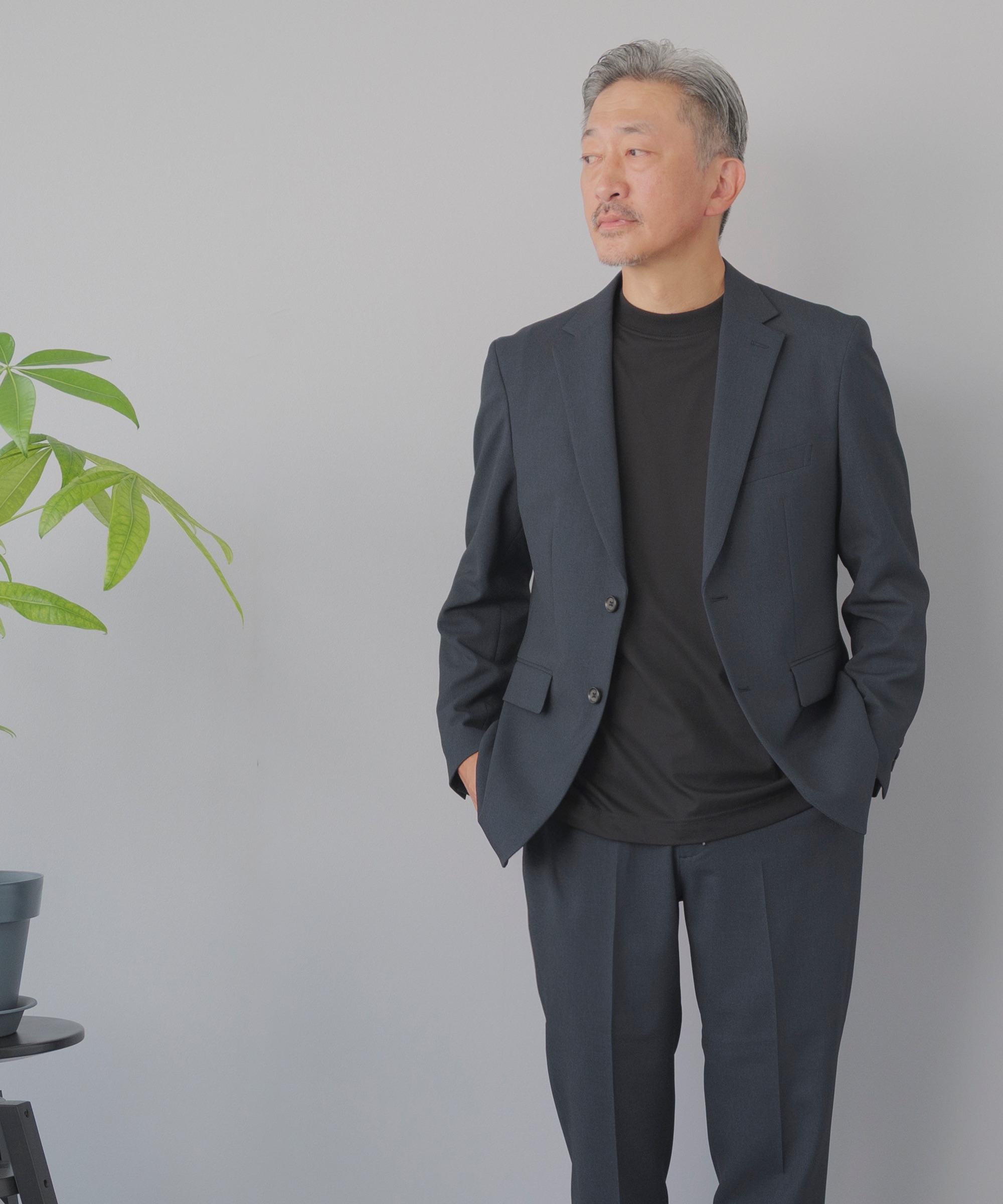 【美品】スーツセレクト　セットアップ　スーツ　ウィンドウペン　ストレッチ　防シワ スーツ｜ウィンドペン｜SUIT SELECT | スーツセレクト公式通販